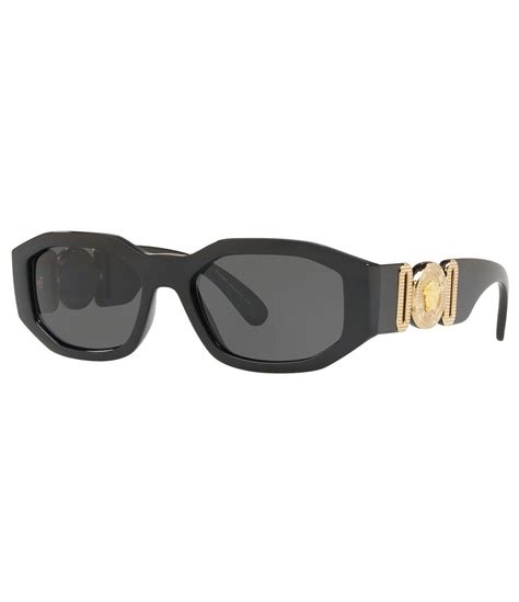 versace rectangular sunglasses